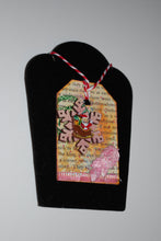 Load image into Gallery viewer, One of a kind Christmas Tags/Ornaments-Santa on Snowflake

