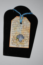Load image into Gallery viewer, One of a kind Christmas Tags/Ornaments-Silver Shell

