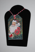 Load image into Gallery viewer, One of a kind Christmas Tags/Ornaments-Santa Claus
